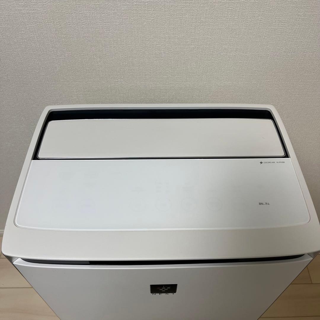 シャープ 加湿 空気清浄機 KI-PX100-W プラズマクラスター