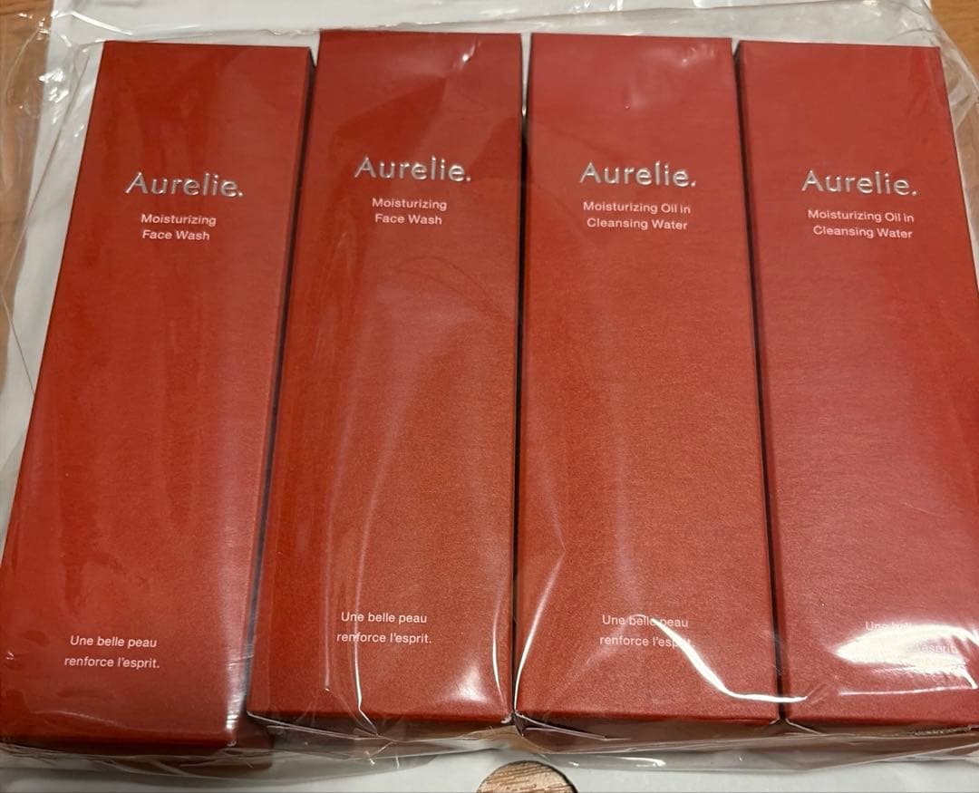 Aurelie.オレリー　クレンジングウォーター２本＆フェイスウォッシュ２本