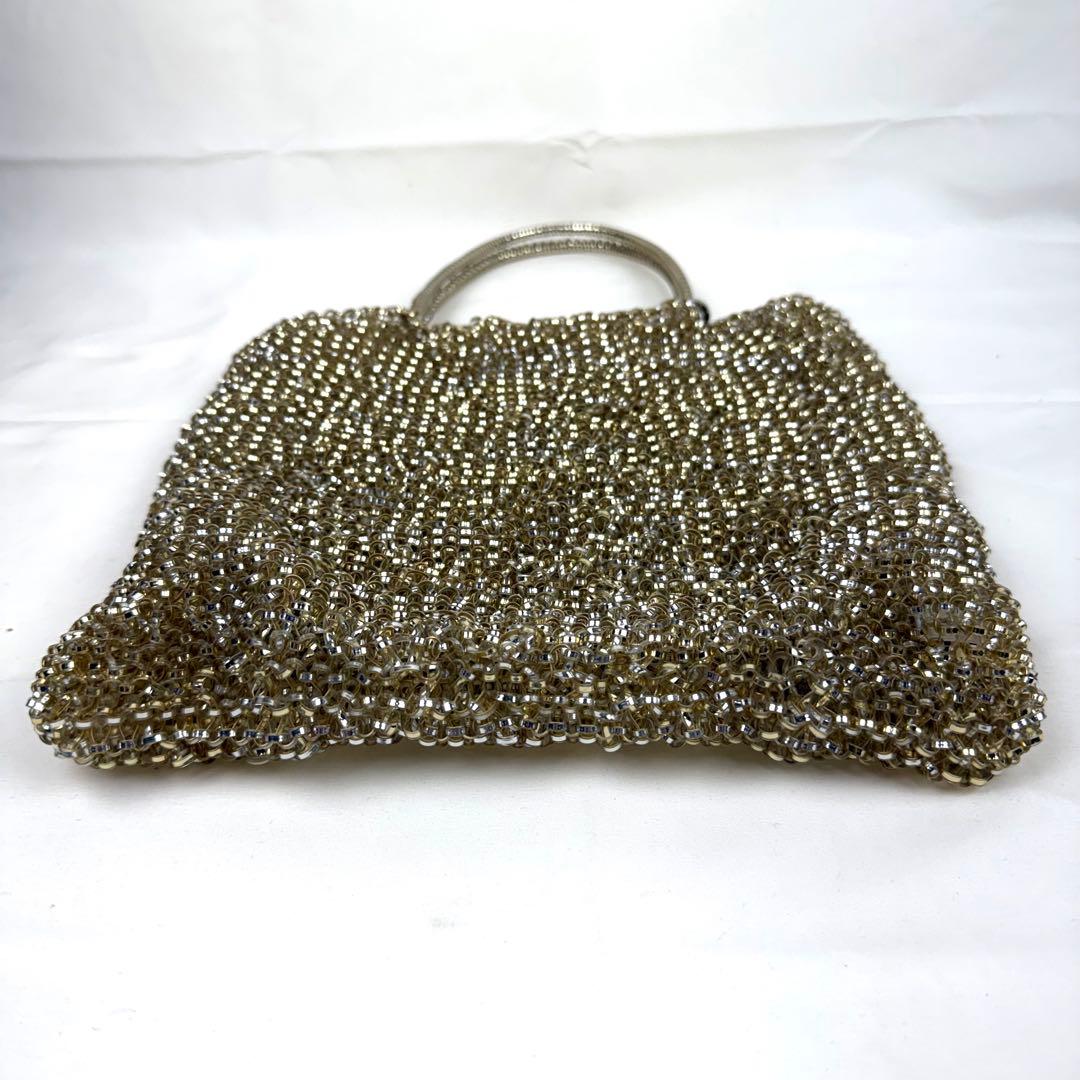 ANTEPRIMA ワイヤーバッグ スクエア ラージ シルバー ゴールド