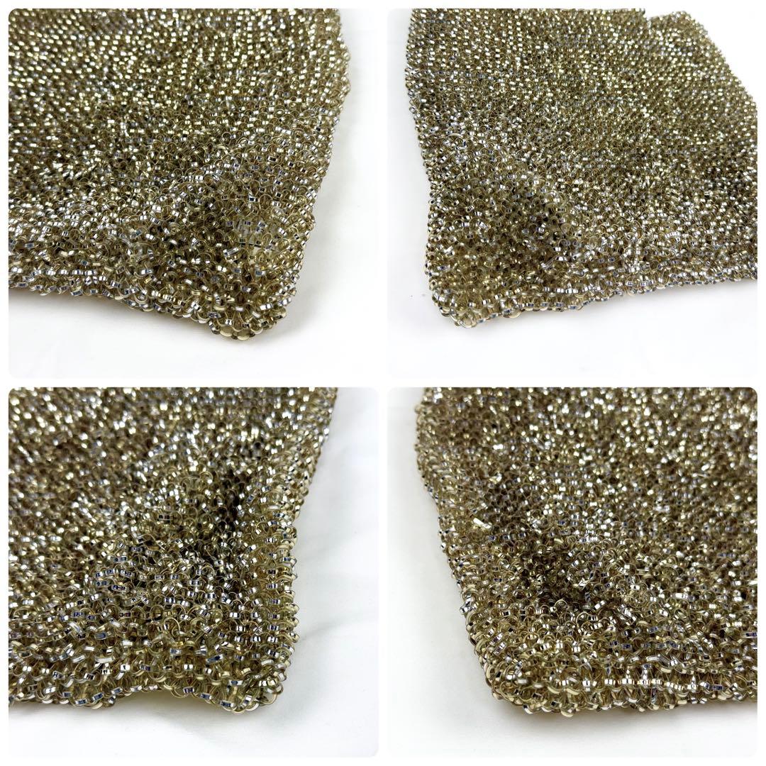 ANTEPRIMA ワイヤーバッグ スクエア ラージ シルバー ゴールド