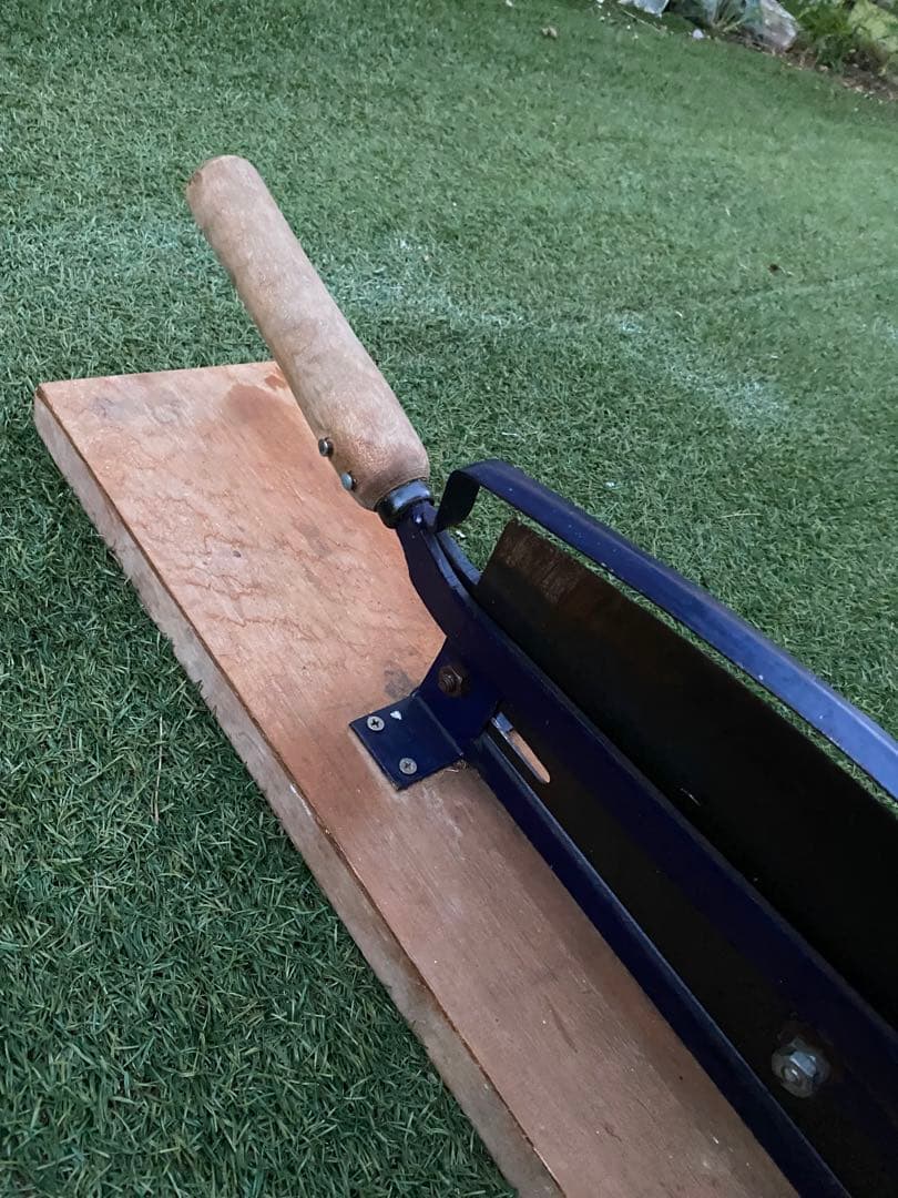 自動押切 40cmワイドタイプ 押切器　藁