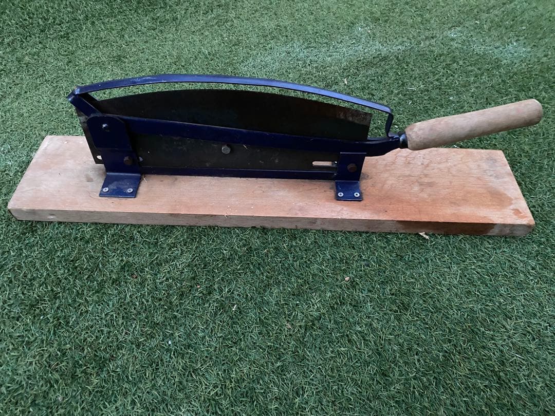 自動押切 40cmワイドタイプ 押切器　藁