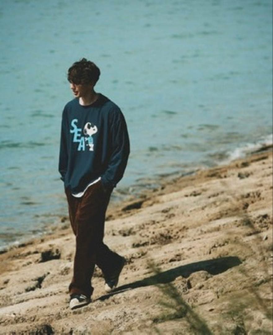 トップス SMOOTHY x WDS Snoopy Crewneck Sweatshirt