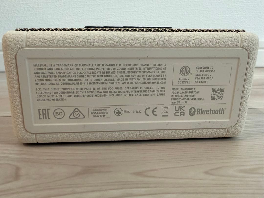 美品◎Marshall EMBERTON ii