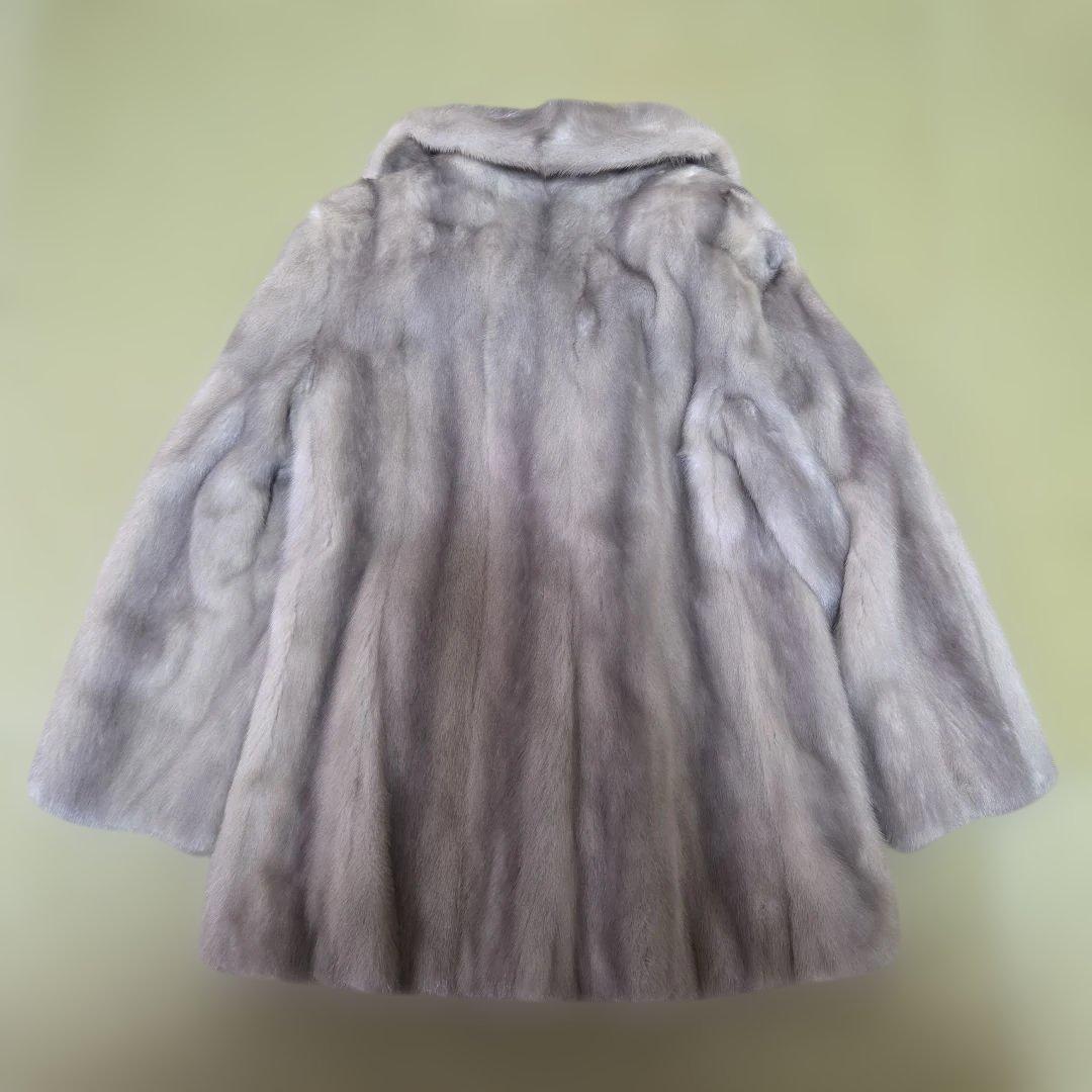 サファイアミンク ハーフコート リアルファー ミンク 高級