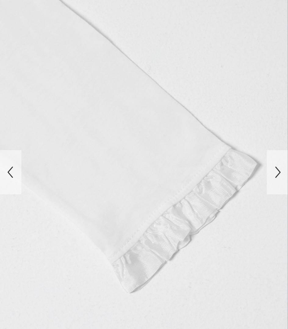 URBAN RESEARCH フリルデザインシアーカットソー