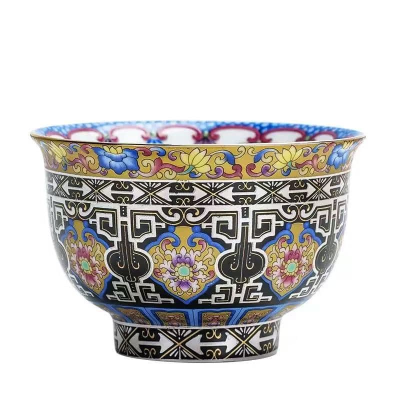 多色陶器装飾品