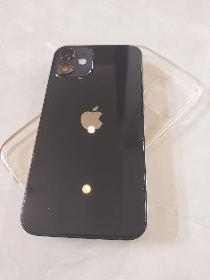 【クリアケース付】iPhone12 mini 64GB ブラック 本体