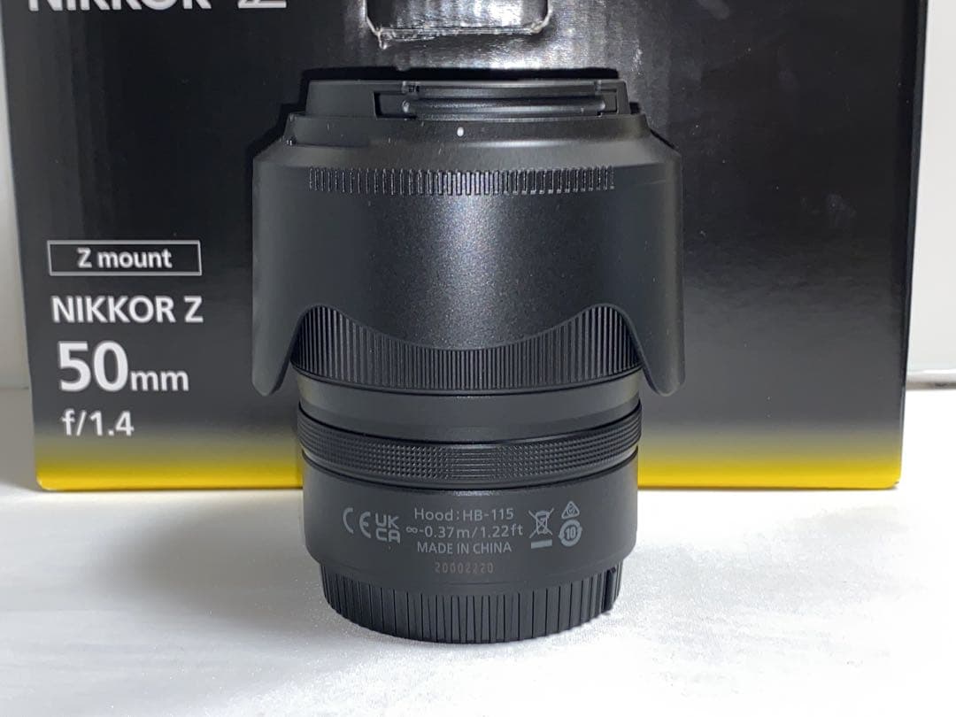 【美品】Nikon NIKKOR Z 50mm f1.4 S Zマウント