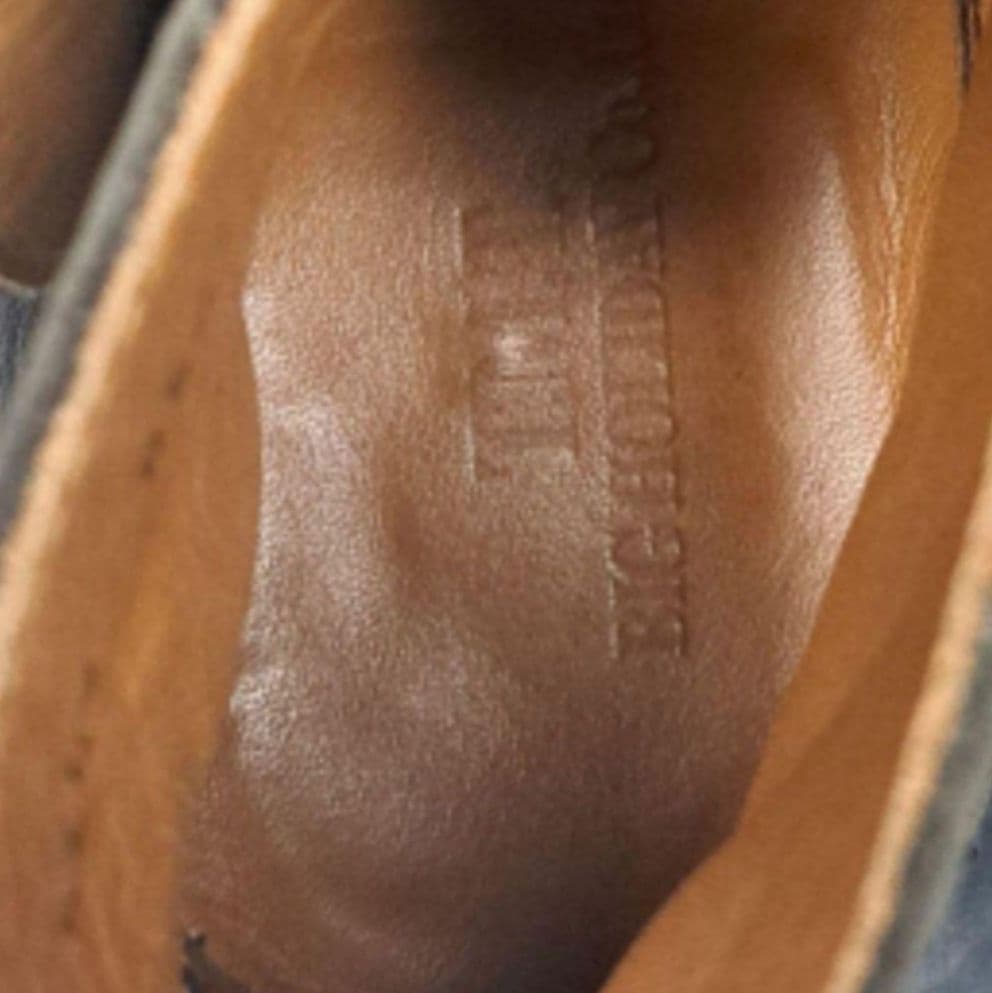 TMT コンチョ　レザー　モカシンブーツ　クレープソール　9