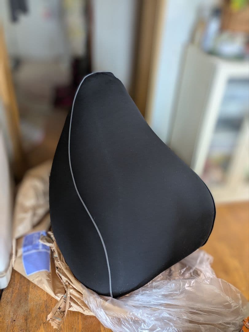 ️お値下げOK️️⭕️Yogiboラウンジャープレミアム 黒 クッション型ソファ