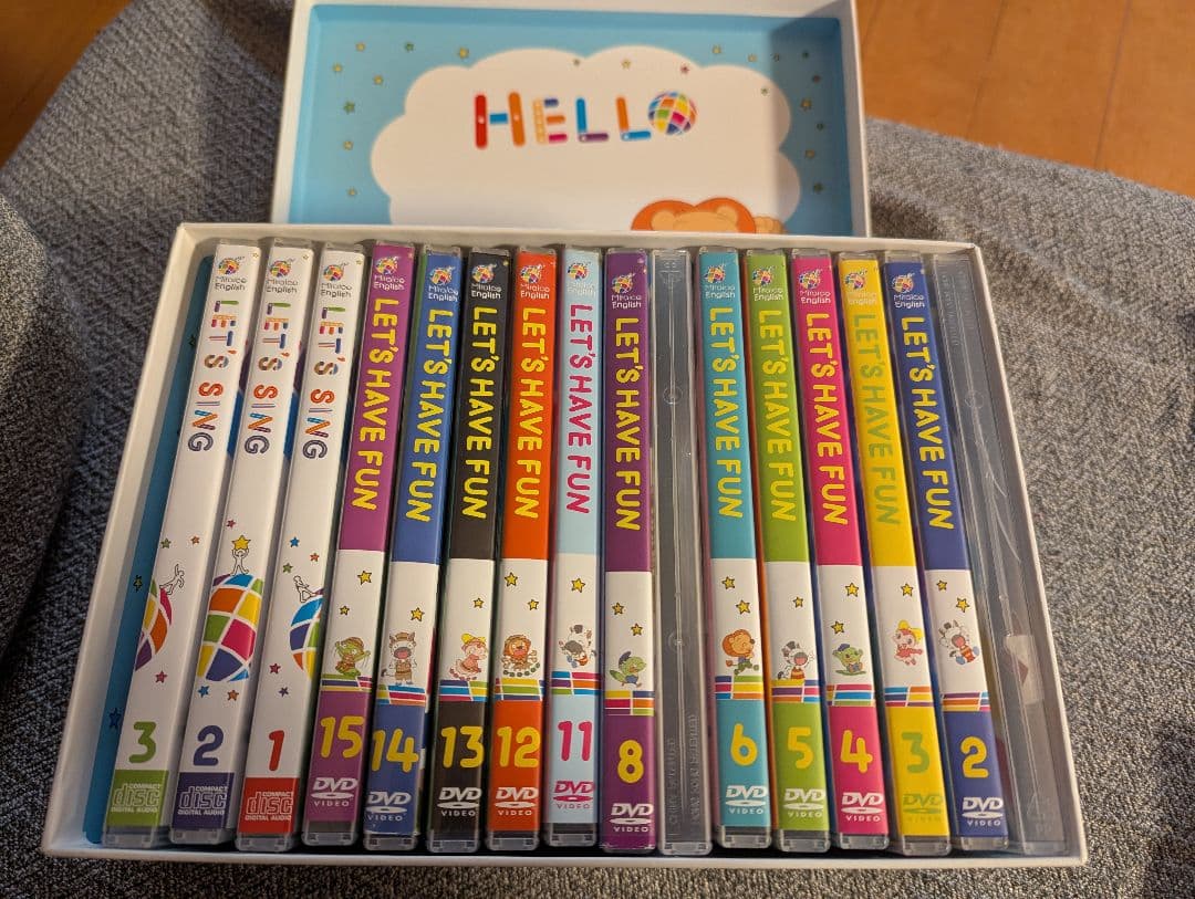 【※2枚欠品】ミライグリッシュCD DVD セット