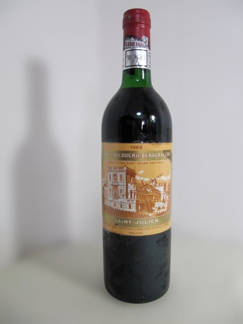 シャトー デュクリュ ボーカイユ １９８８年　赤ワイン