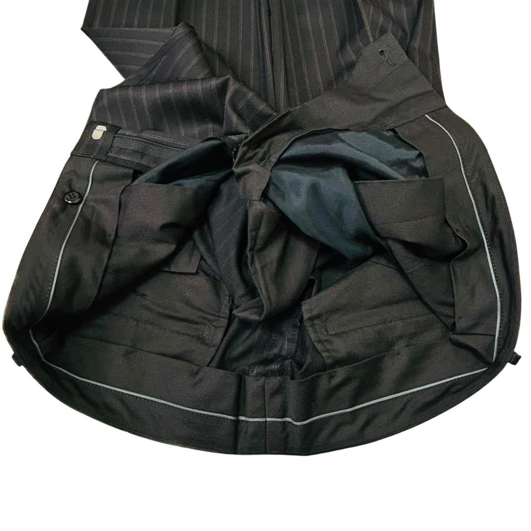 最高級 ダーバン r.a.s.o. スーツ AB5 シルク混 ダークグレー 日本