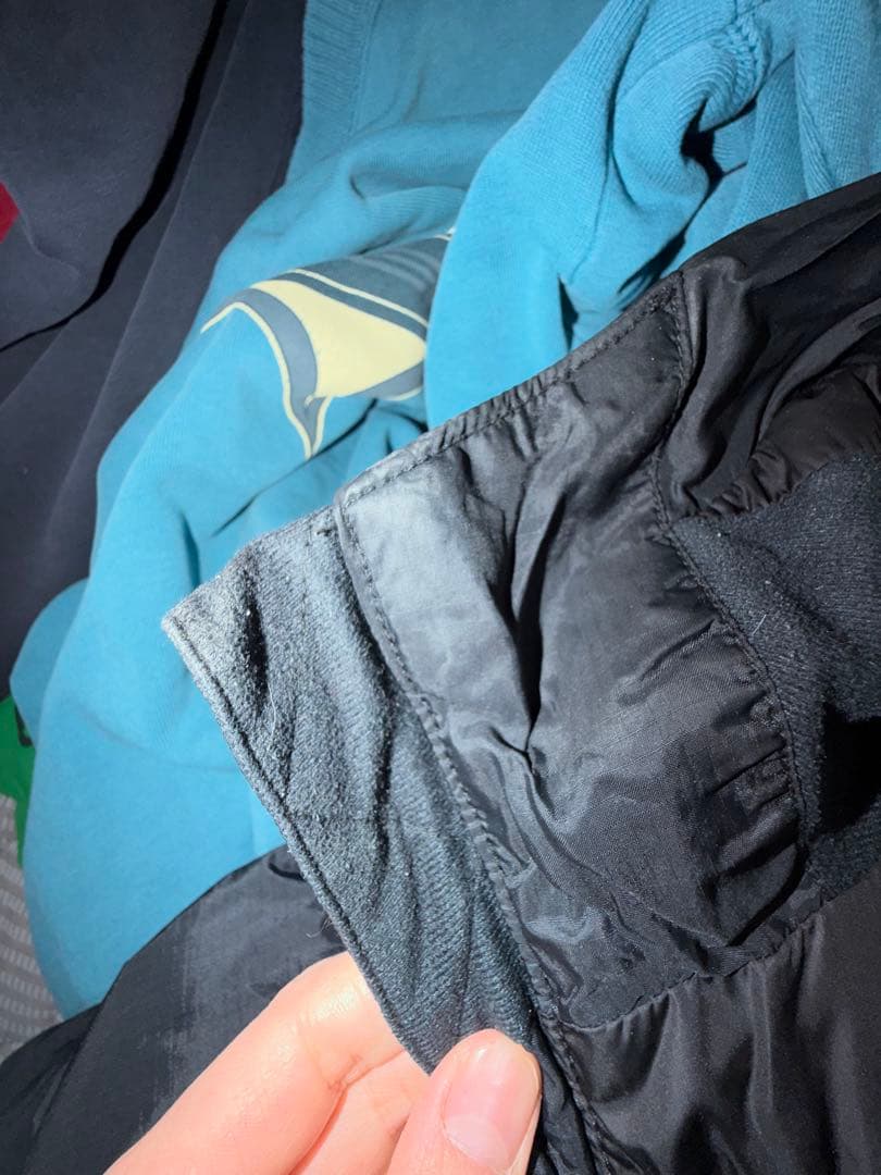 NANGA doors オーロラダウン　別注　ブラック　ナンガ