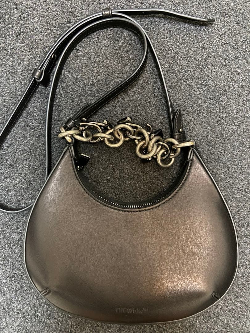 off-white hemisphereバッグ オフホワイト　ショルダーバッグ