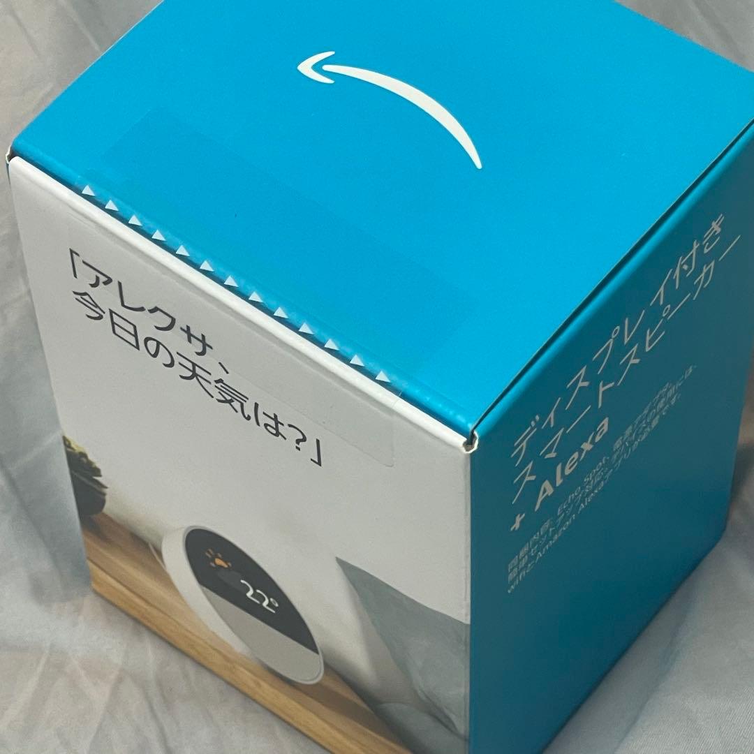 Amazon Echo Spot スマートアラームクロック　グレーシャーホワイト