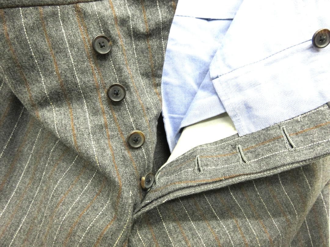 トゥモローランド ゼニア　ビジネススーツ　セットアップ　グレー