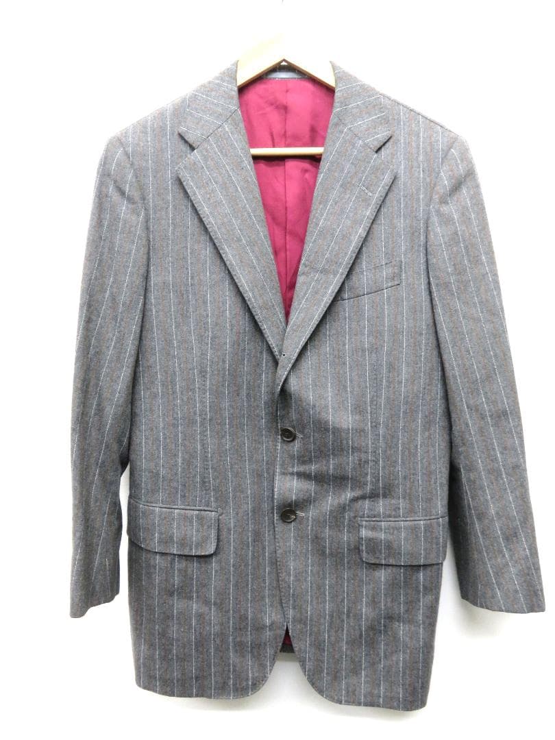 トゥモローランド ゼニア　ビジネススーツ　セットアップ　グレー