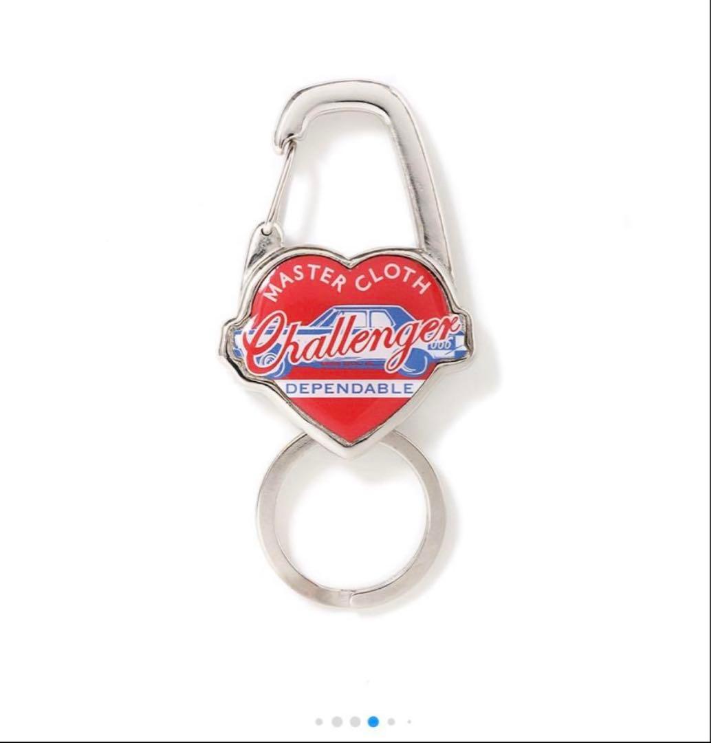 交渉可能　CHALLENGER ハート型　カラビナ