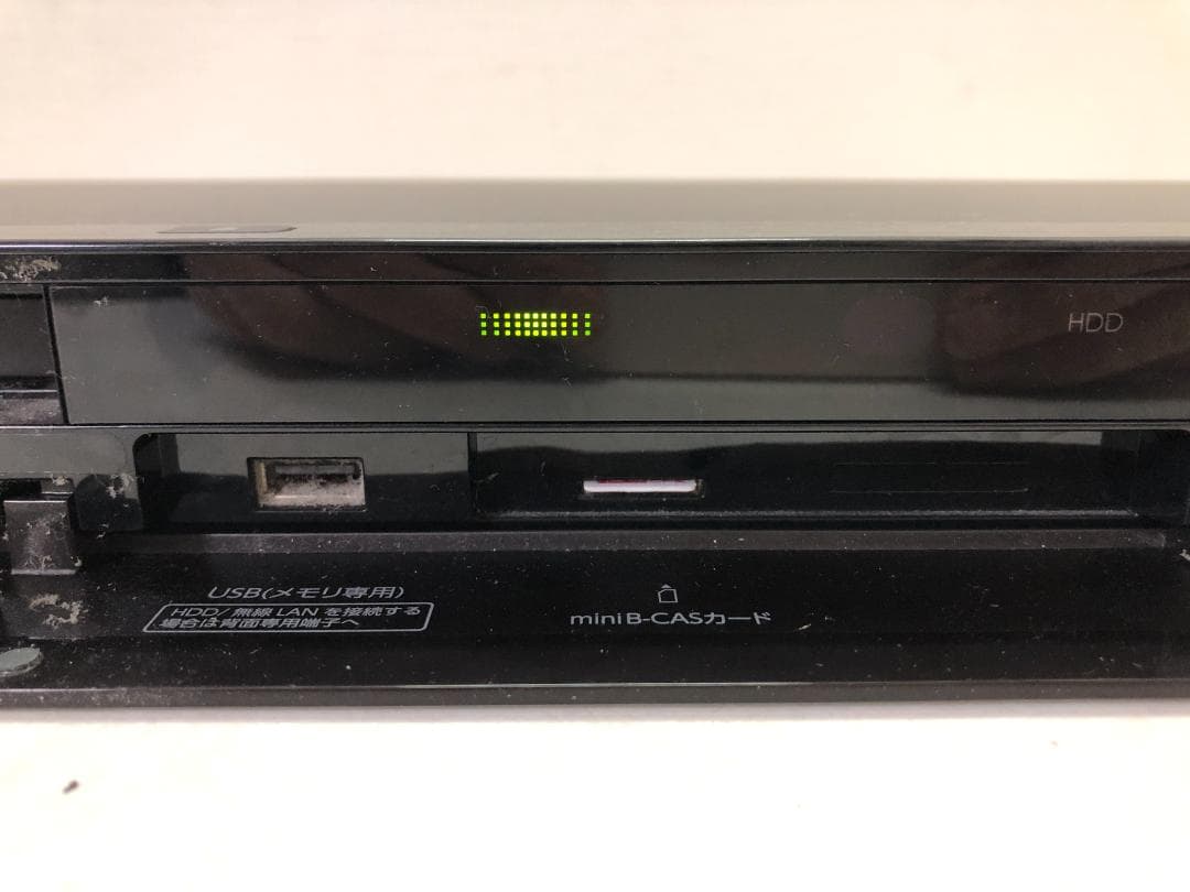 美品 REGZA ブルーレイレコーダー DBR-W507 実動 250413