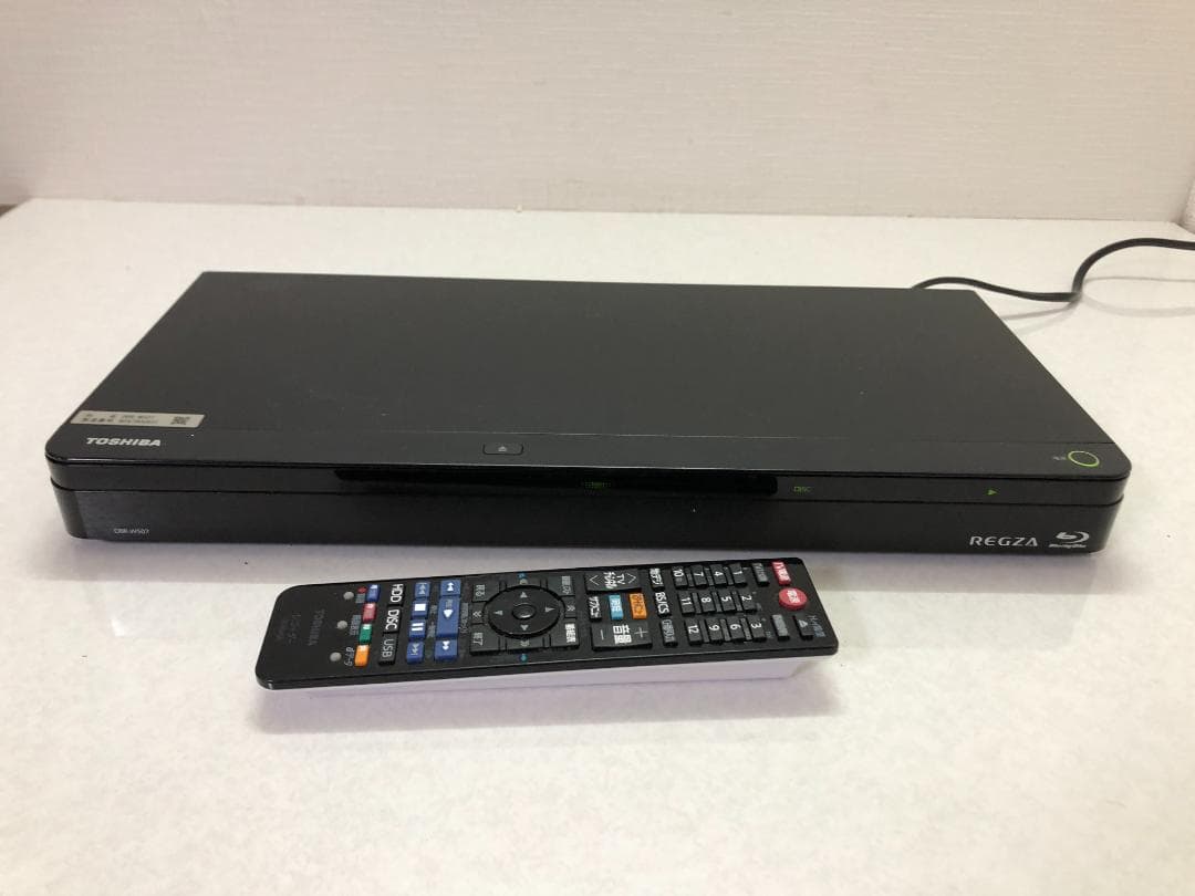 美品 REGZA ブルーレイレコーダー DBR-W507 実動 250413