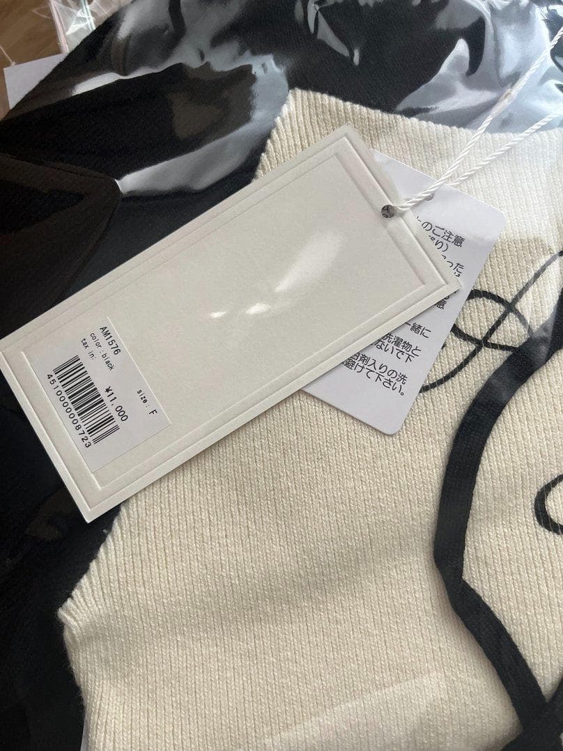 トップス andmary Letter mary logo tops AM1576