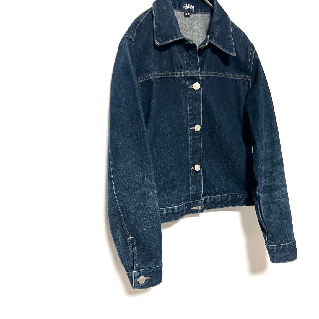 【希少】 Old Stussy デニムジャケット USA製 紺タグ