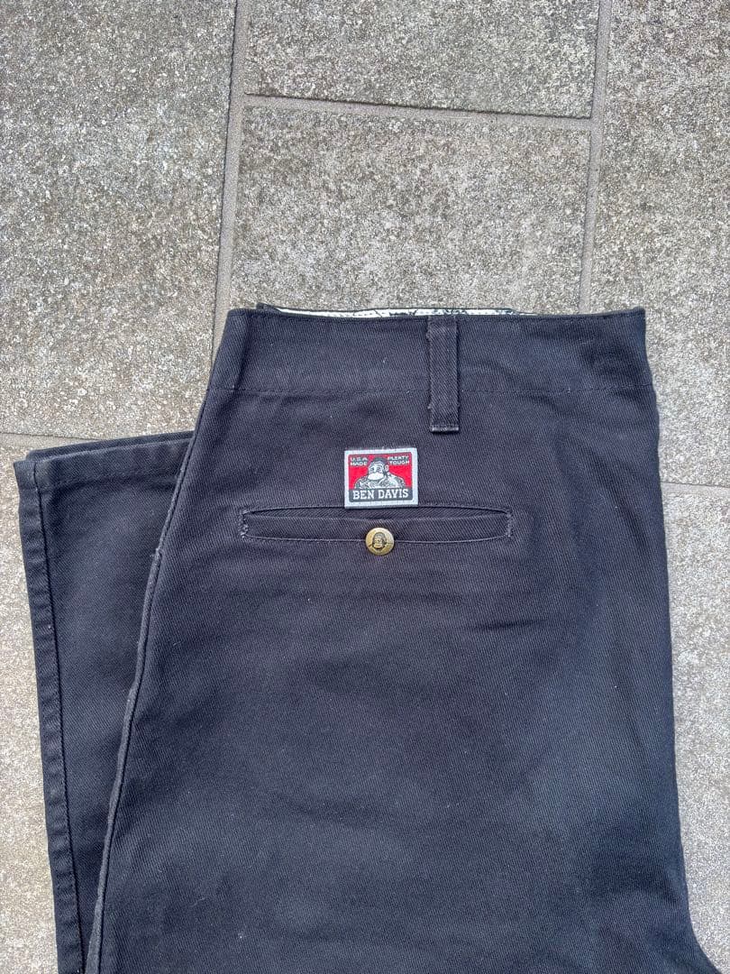 90s ben davis フリスコパンツ ブラック USA製 大セール中！