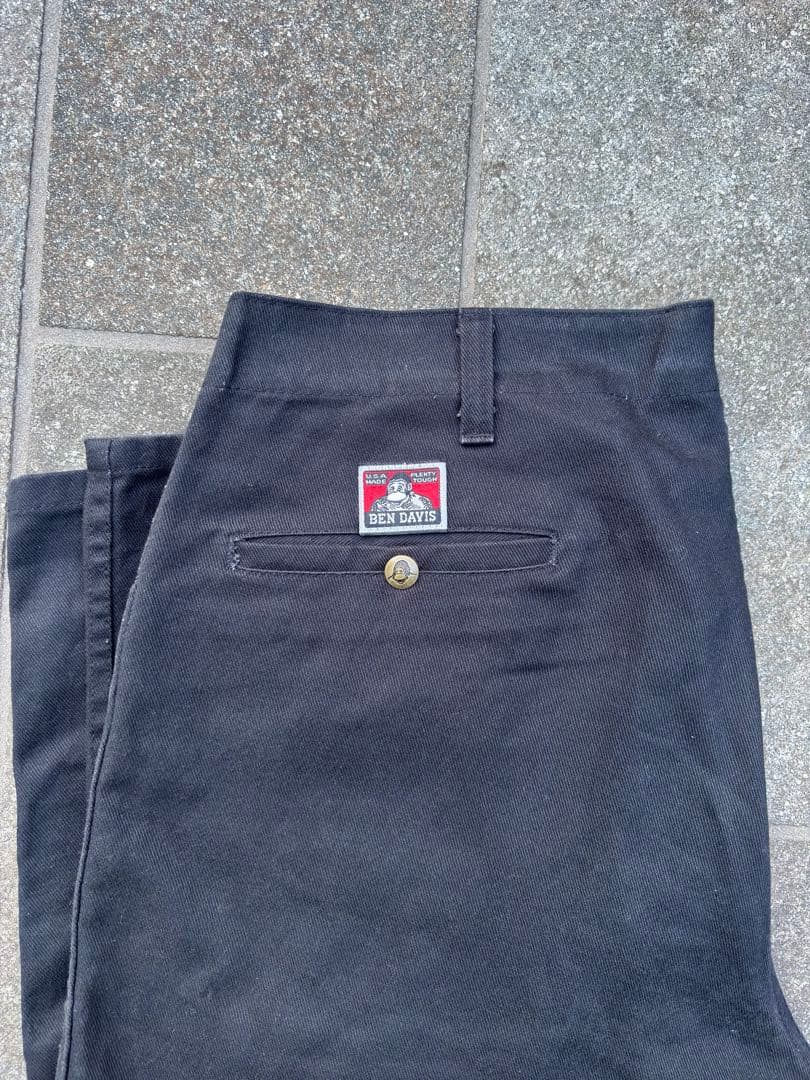 90s ben davis フリスコパンツ ブラック USA製 大セール中！