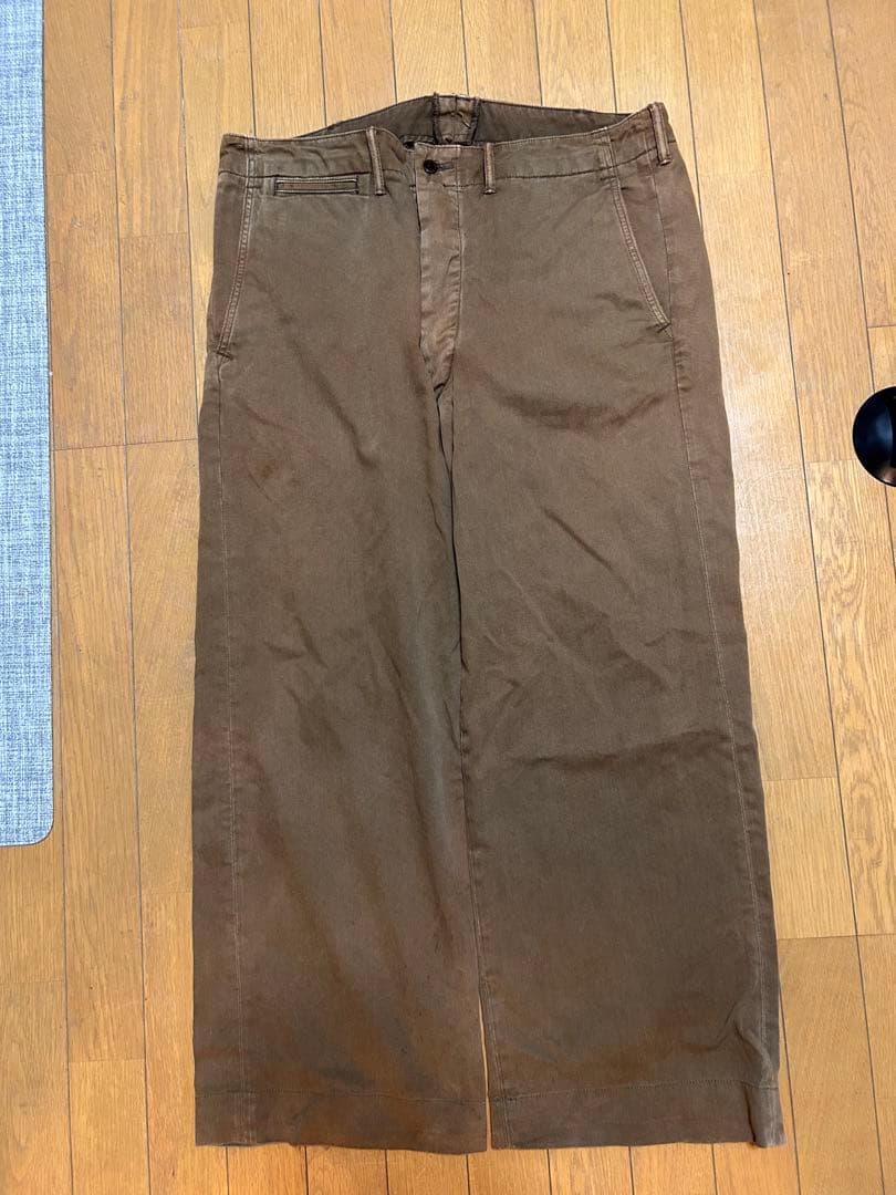 rrl チノパン ワイド 36×32