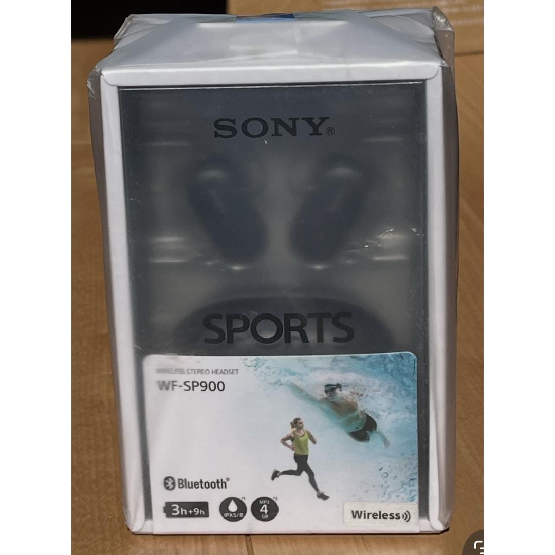【生産終了品】ソニー ワイヤレスイヤホン WF-SP900 ブラック