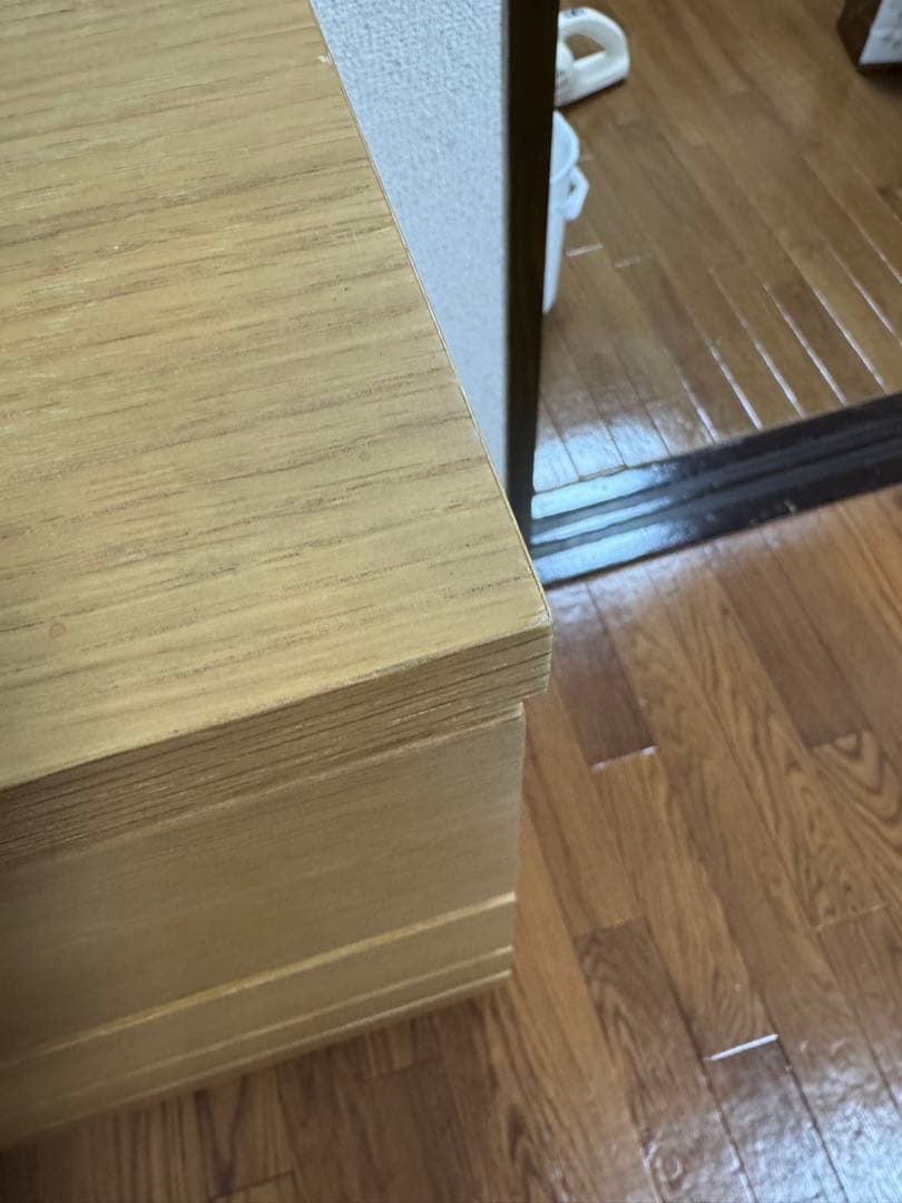 廃盤　無印良品　MUJI　チェスト　 オーク材　木製　4段　引き出し収納　北欧