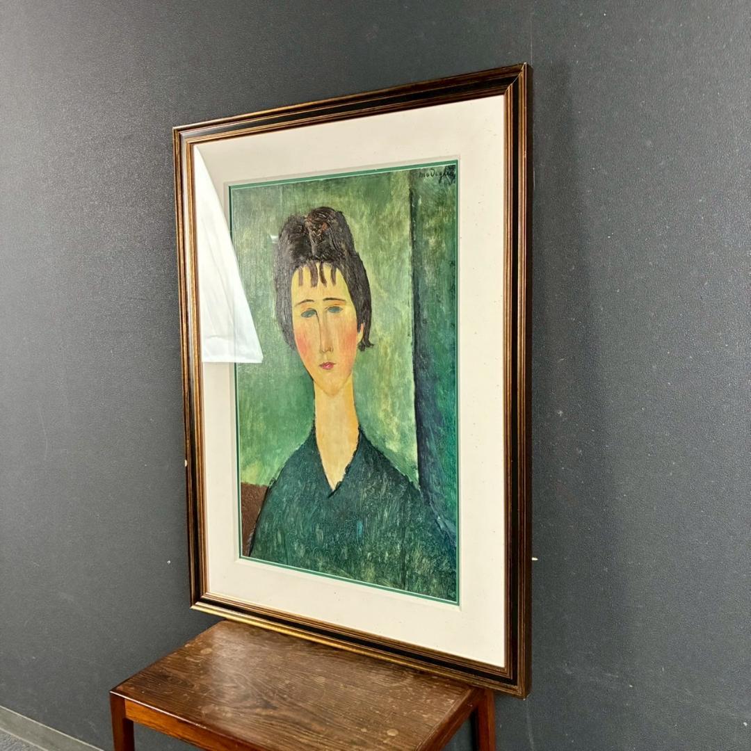 アメデオ・モディリアーニ「La Fanciulla～」ジクレー版画 証明書有