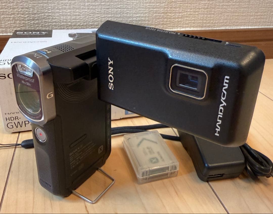 ソニー HDR-GWP88 ビデオカメラ 防水ワイコン　GP-VPT1 多数
