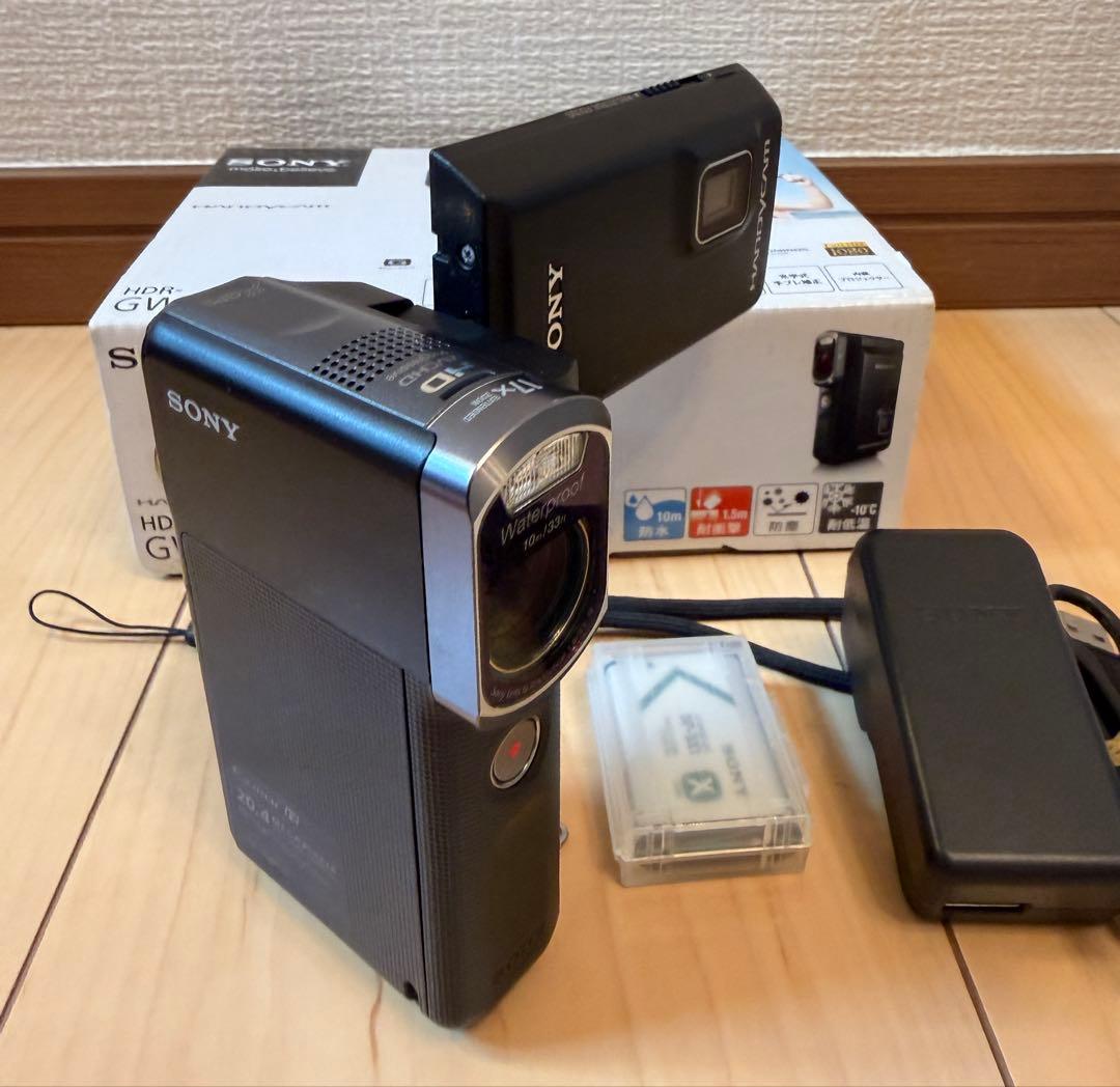 ソニー HDR-GWP88 ビデオカメラ 防水ワイコン　GP-VPT1 多数