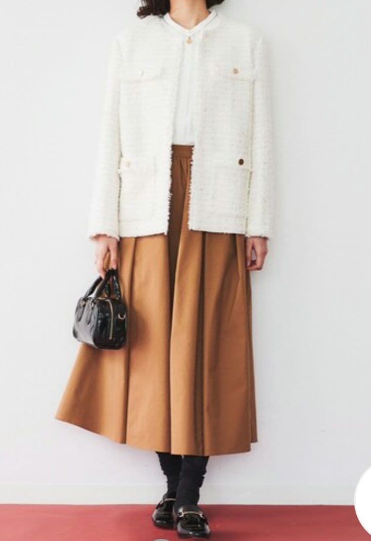 UNTITLED　ファンシーツイード ジャケット　L