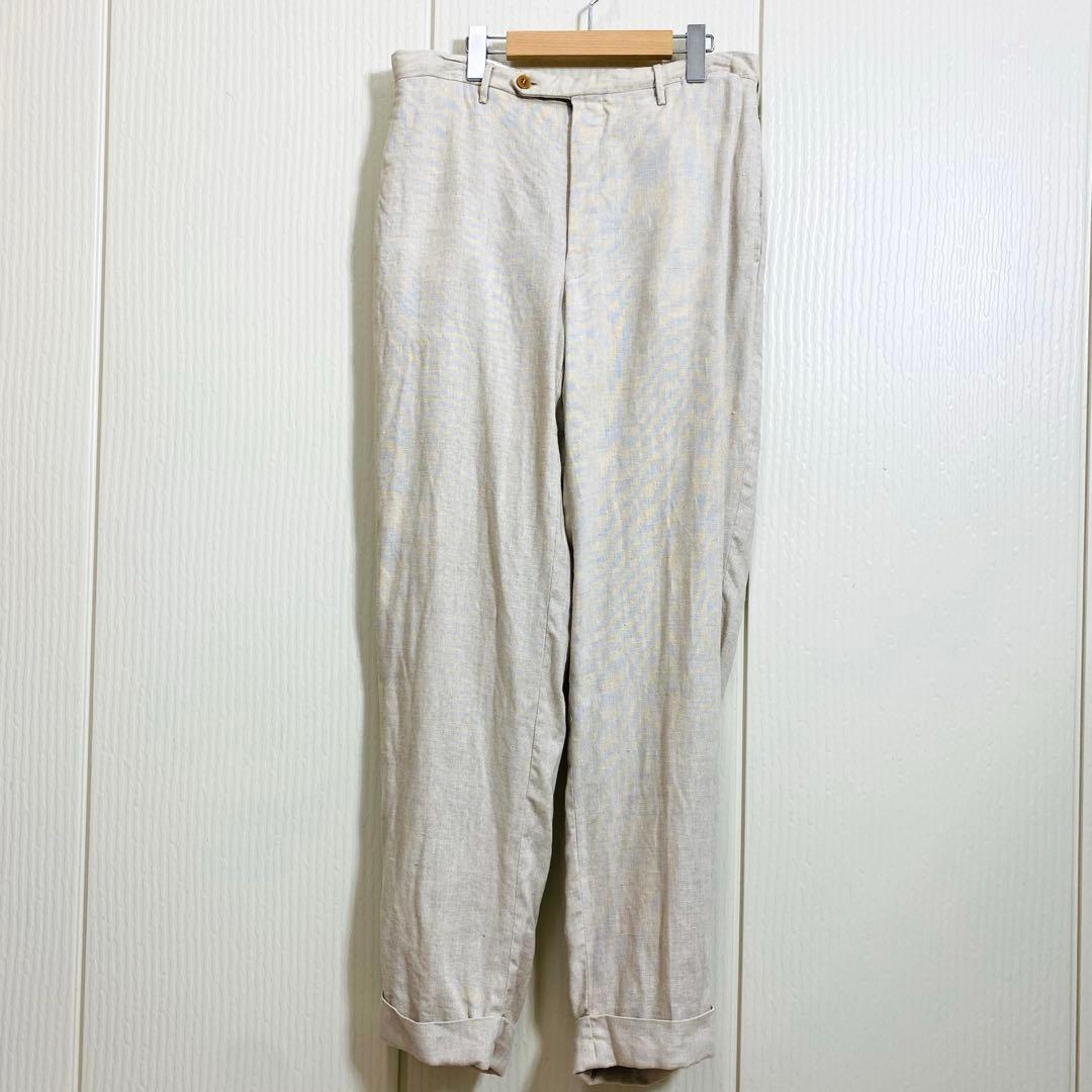 Emilio Rota TIE YOUR TIE ピュアリネン スラックスパンツ