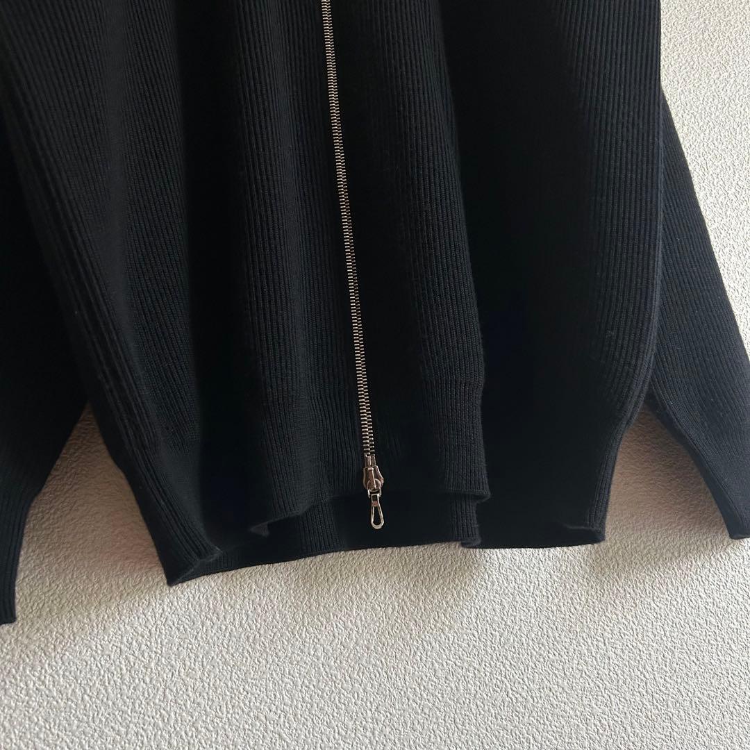 Graphpaper グラフペーパー ドライバーズニット リブ編み ウール