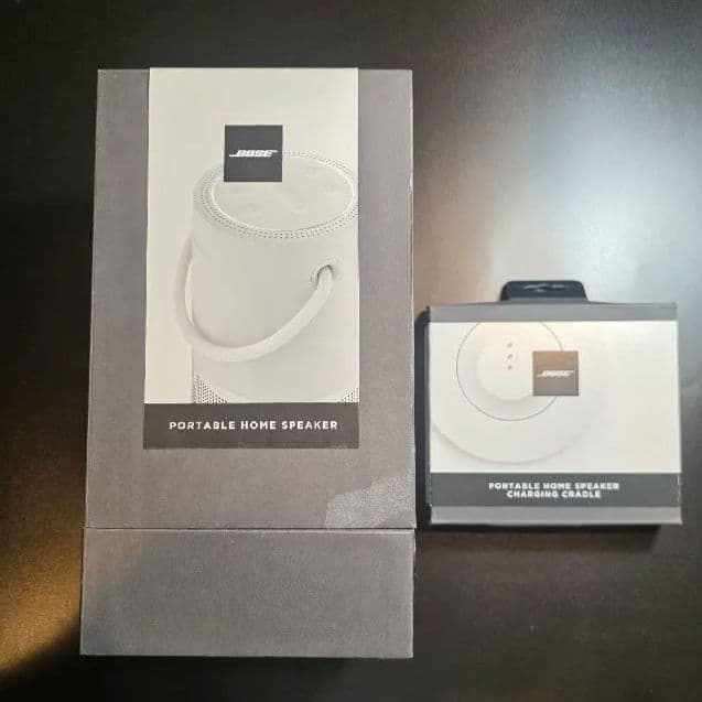 Bose Portable Smart Speaker ホワイト クレードル付き
