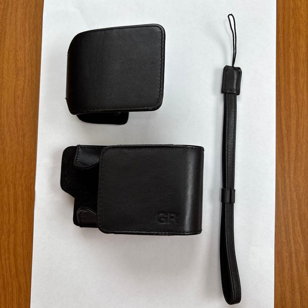 ★完動美品★RICOH GR ／専用革ケース付 ★僅少 シャッター数2901