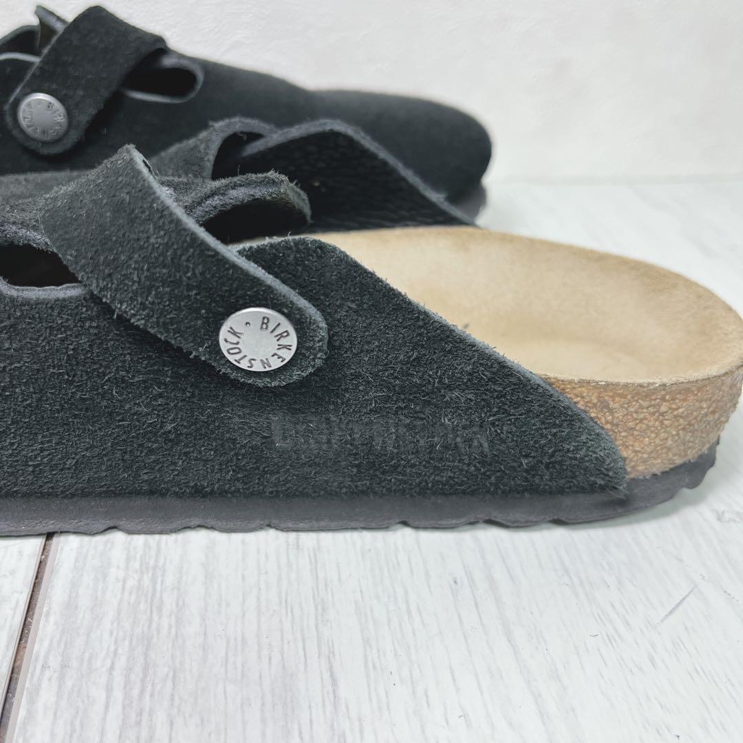 最終価格 Birkenstock ブラック ボストン36 ビルケンシュトック