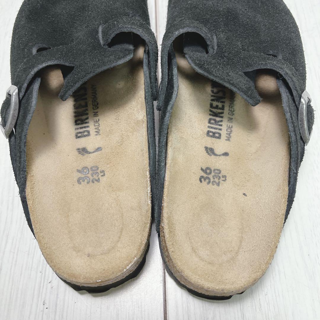 最終価格 Birkenstock ブラック ボストン36 ビルケンシュトック