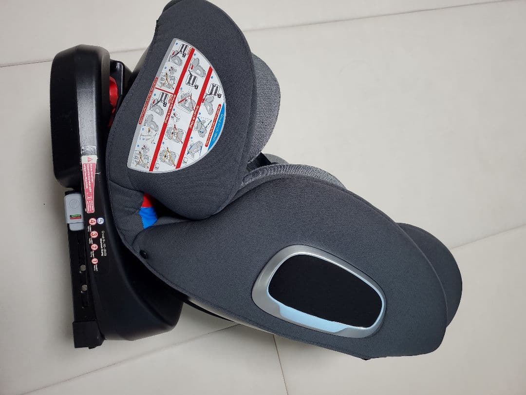 ★アイリスプラザ★【ISOFIX】★チャイルドシート★洗濯済み★中古★美品★