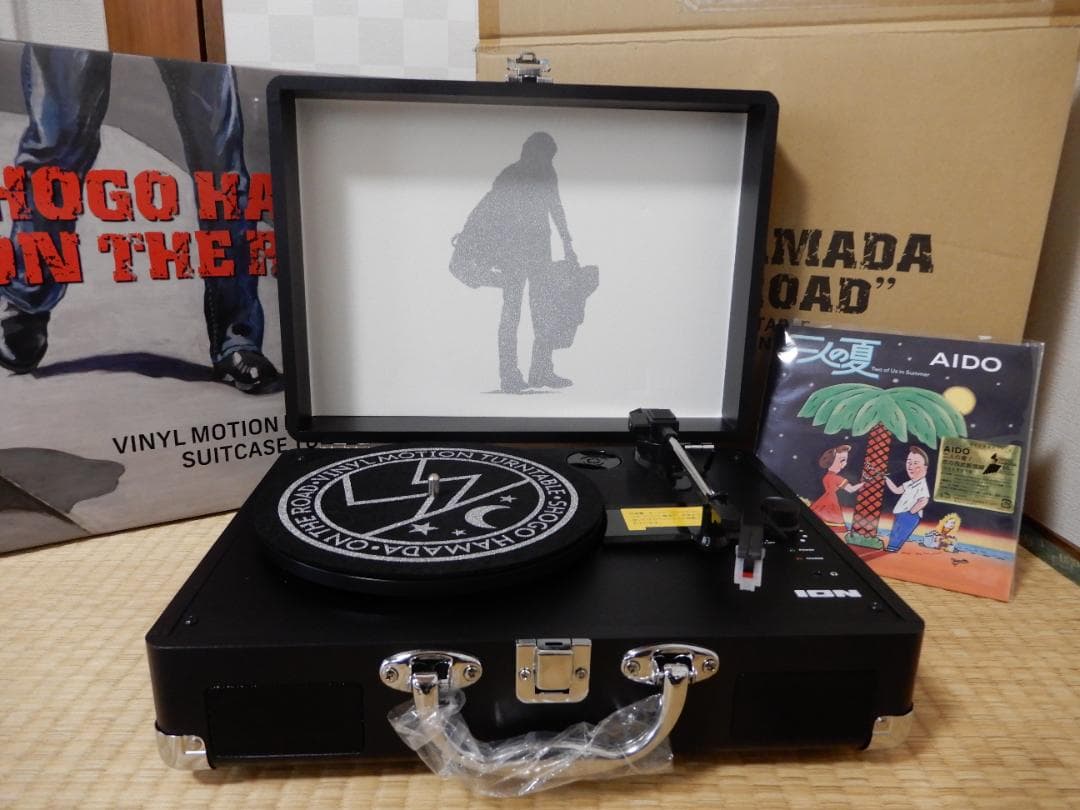 浜田省吾 ON THE ROAD ポータブルレコードプレーヤー