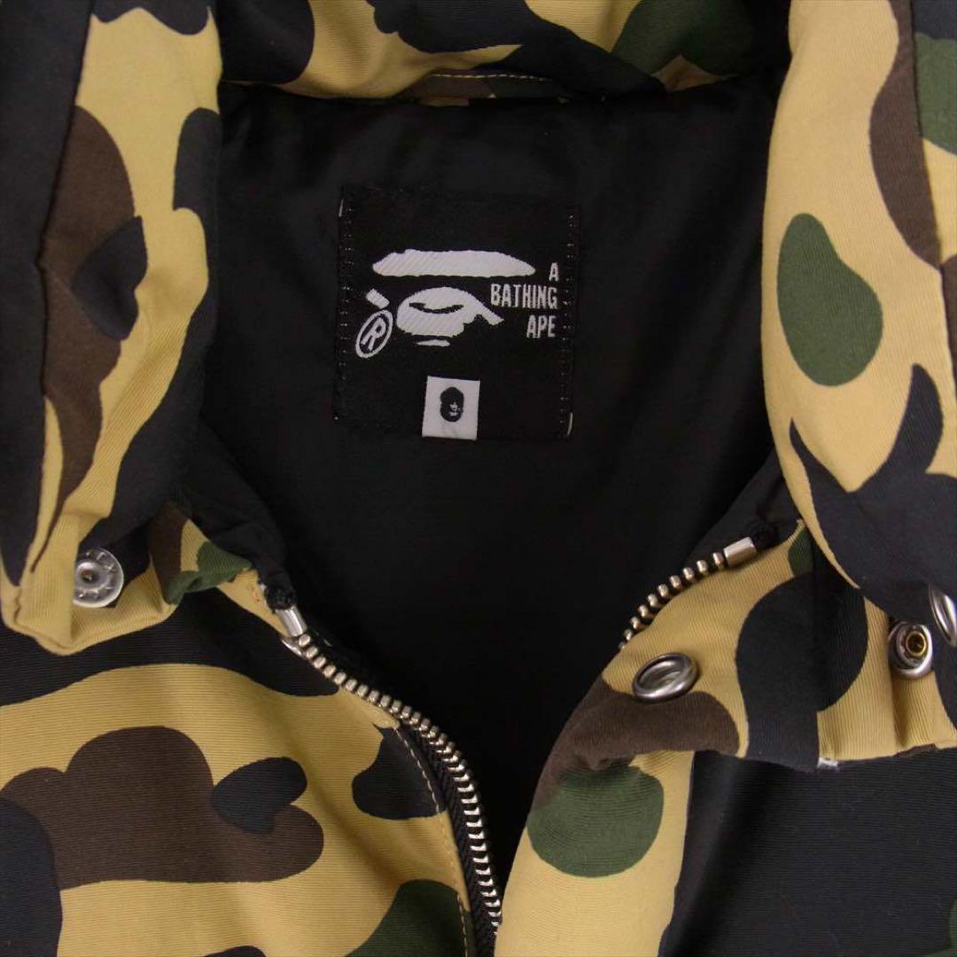 A BATHING APE カモフラージュ ダウンジャケット