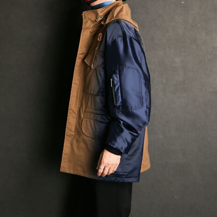 ジャケット・アウター TAAKK / \"M-65/N-3B\" JAKET -BROWN-