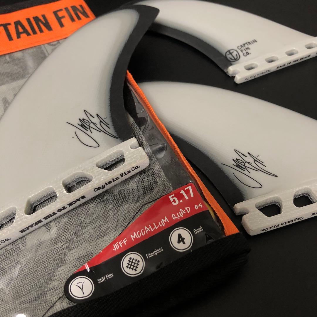 キャプテンフィン ジェフマッカラン QUAD クアッド フューチャーフィン 新品