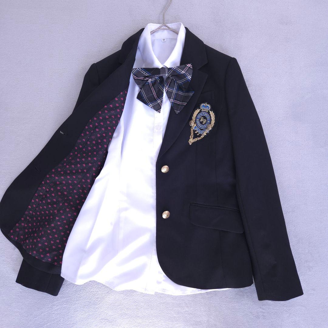 デコラピンキーズ 卒服 セットアップ 160cm 女の子 フォーマルスーツ