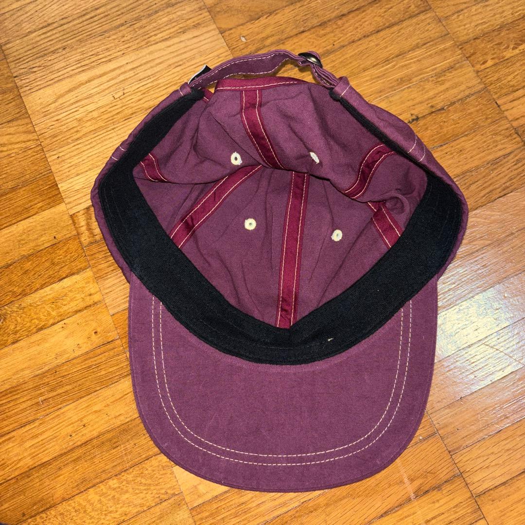 jhakx キャップ　6パネル　バーガンディ　エンジ